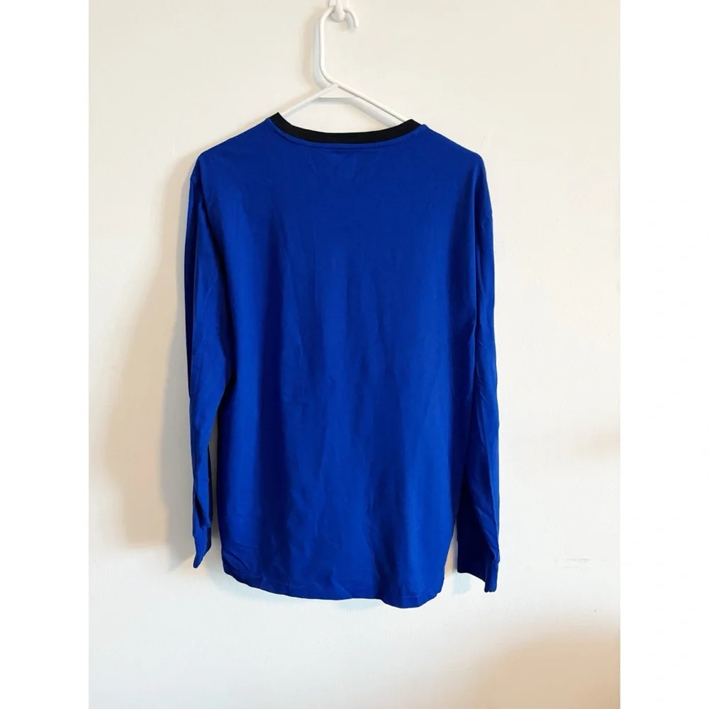 Polo Ralph Lauren RARE Blue 92 Racing Long Sleeve‎ Tee Mens